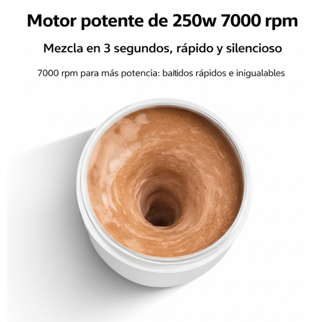 Shaker Electrico Recargable