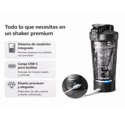 Shaker Electrico Recargable